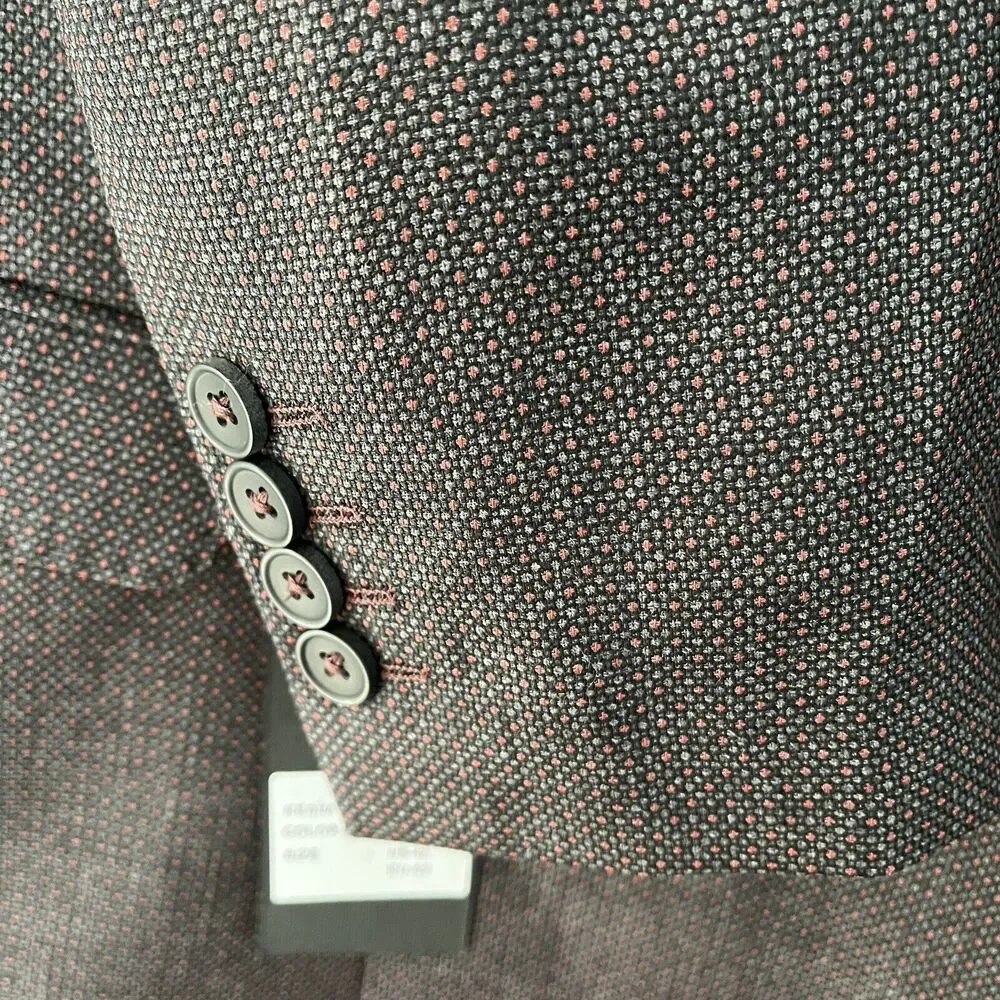 Ron Tomson men's double breasted blazer New with Tags size US 42 CAD-20-8